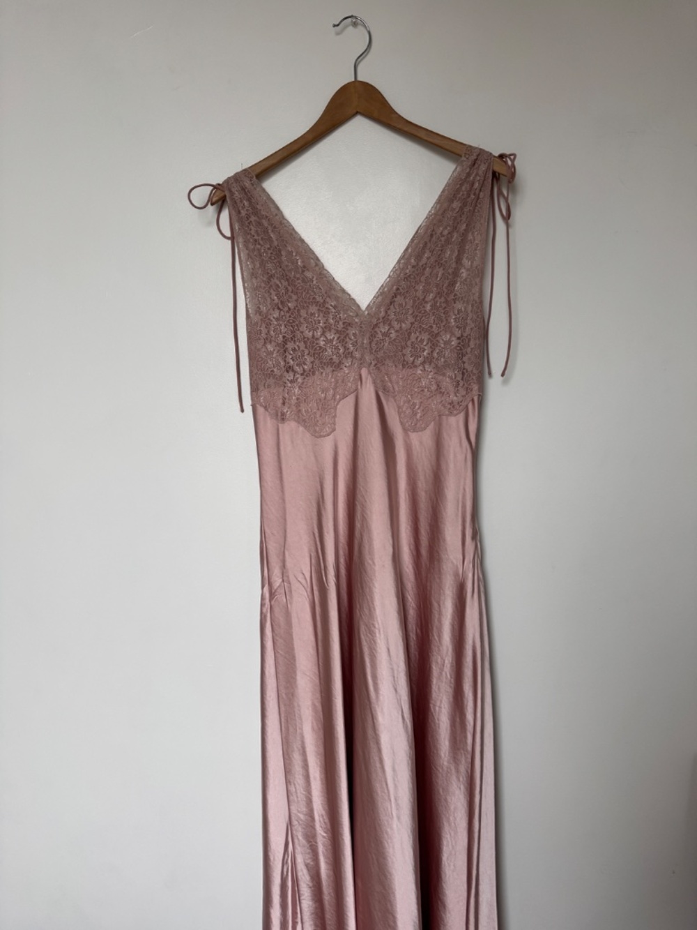 MANGO SATIN CAMISOLE DRESS - Picture 4 of 8